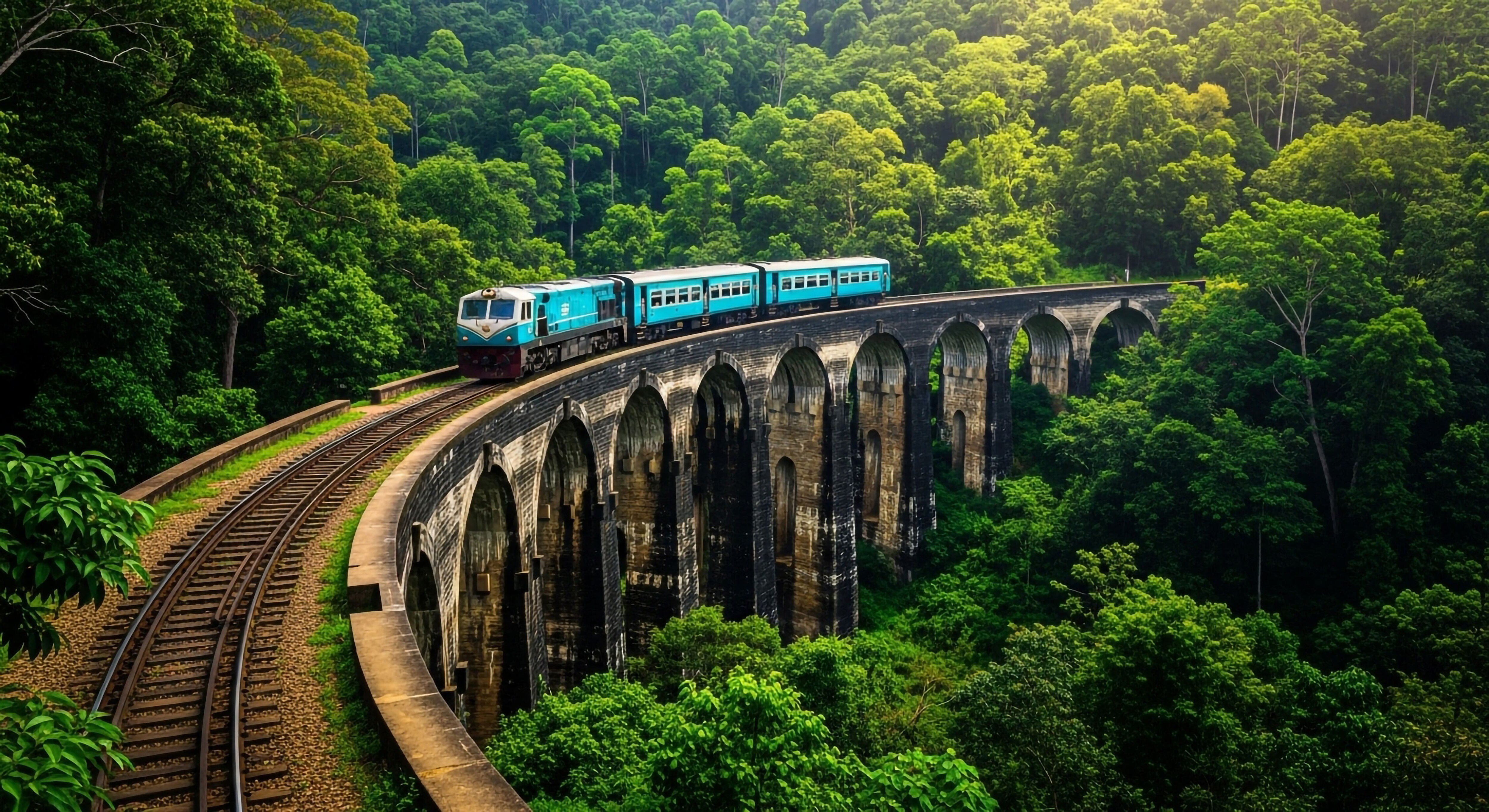 Train au Sri Lanka